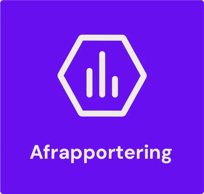 Afrapportering
